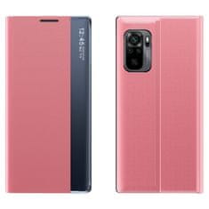 MG Sleep Case Smart Window preklopna maska za Xiaomi Redmi K40 / Poco F3, ružičasta