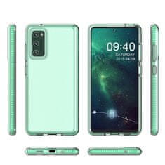 MG Spring Case silikonska maska za Samsung Galaxy A12 / M12, tamno ružičasta