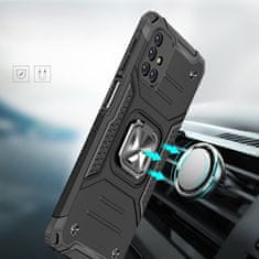 MG Ring Armor maska za Samsung Galaxy M31s, ružičasta