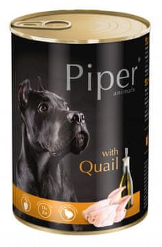 Piper Dolina Noteci mokra hrana za pse, prepelice, 24 x 400 g