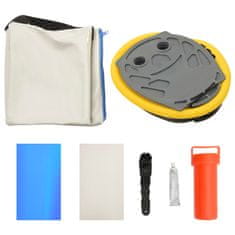 Vidaxl Strunjača na napuhavanje s crpkom 300 x 100 x 15 cm PVC plava