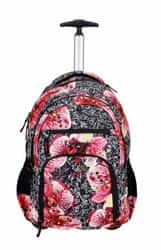  Rucksack-Only Fashion školski ruksak na kotače, 24 L, s ružom