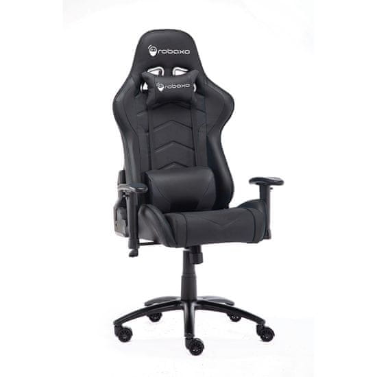 Robaxo Pro gamer stolac Black, crni