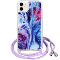 Storm silikonska maskica s kabelom za iPhone 7/8 / SE 2020, plava