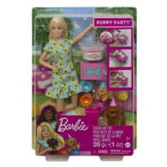 Mattel Barbie zabava s psićem u kompletu s plastelinom