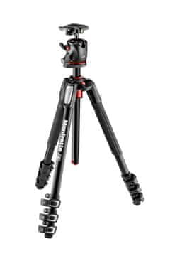 Manfrotto Aluminijasto 4-sekcijsko stojalo 190 z XPRO krogljično glavo + 200PL ploščico (MK190XPRO4-BHQ2)