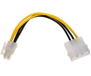  Akyga AK-CA-12 adapter s kablom Molex (m) / P4 (ž), 15 cm 