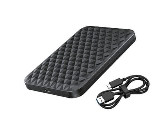 Orico vanjsko kućište za HDD/SSD 2,5 USB-C 3.0 UASP v SATA3, crno (2520C3)