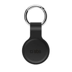 SBS Apple AirTag privjesak za ključeve, silikonski, sivi