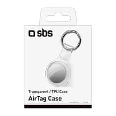 SBS Apple AirTag privjesak za ključeve, TPU, prozirni