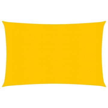 Vidaxl Jedro za zaštitu od sunca 160 g/m² žuto 2,5 x 4,5 m HDPE