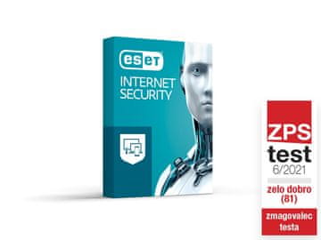 ESET Internet Security Pack 3 BOX mrežna zaštita, 1 godina
