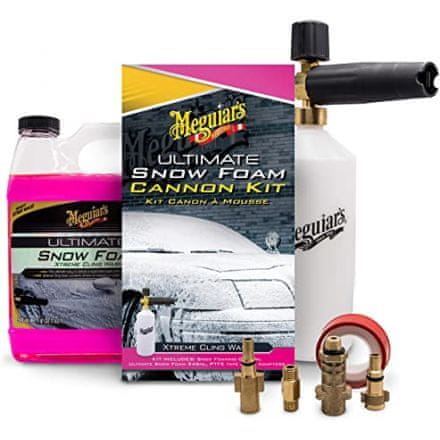 Meguiar's šampon za auto Snow Foam Cannon Kit, komplet