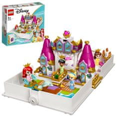 LEGO Disney Princess 43193 Ariela, ljepotica, Pepeljuga i Tiana + knjiga