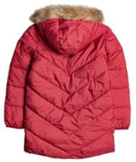 Roxy bunda/kaput za djevojčice Some Say Coat ERGJK03095-RQH0, 8, crvena