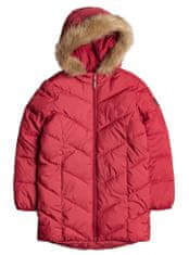 Roxy bunda/kaput za djevojčice Some Say Coat ERGJK03095-RQH0, 8, crvena