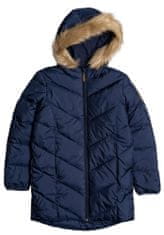 Roxy bunda/kaput za djevojčice Some Say Coat ERGJK03095-BSP0, 8, tamno plava