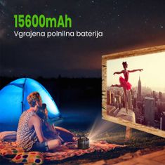 Byintek UFO U70 PRO prijenosni mini 3D LED DLP projektor, Android, Wifi, 2 GB/32 GB