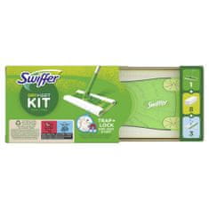 Swiffer Sweeper početni komplet s 1 ručkom, 8 krpica za prašinu i 3 maramice za čišćenje