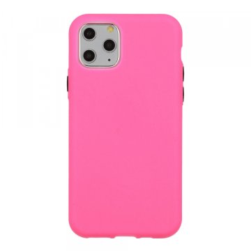 Neon maska za Samsung Galaxy S21 G991, silikonska, ružičasta