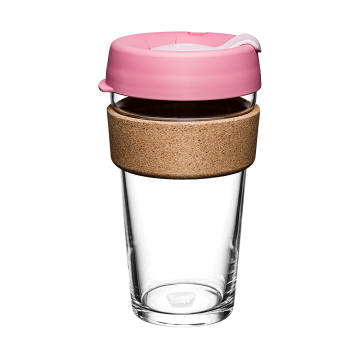 Keep Cup Brew Cork Australis L termo posuda, staklena, 454 ml