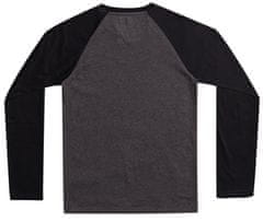 Quiksilver majica za dječake Primary colours ls youth EQBZT04380-KTAH, 16, tamno siva