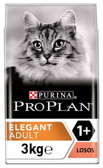 Purina Pro Plan Cat ELEGANT, losos, 3 kg