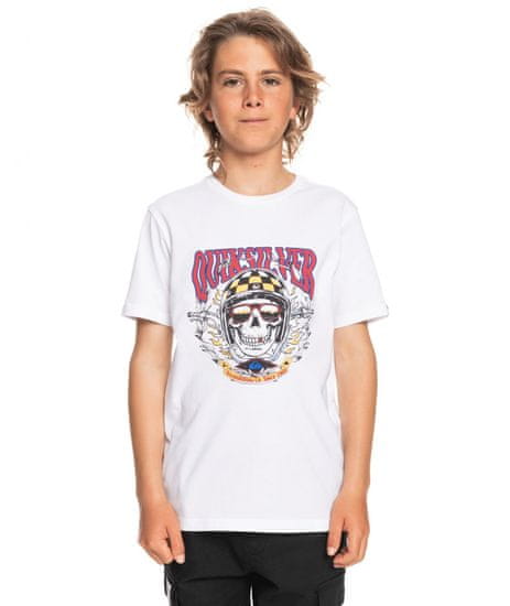Quiksilver majica za dječake Biker skull ss youth EQBZT04373-WBB0