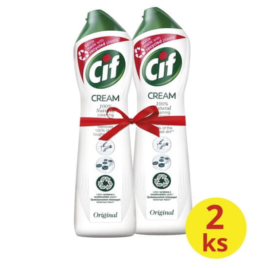 Cif Original sredstvo za čišćenje, 2x 500ml
