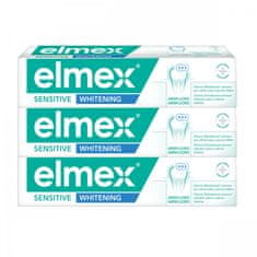 Elmex Sensitive Whitening zubna pasta, 3x 75 ml