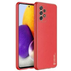 Dux Ducis Yolo kožna maska za Samsung Galaxy A72 4G, crvena