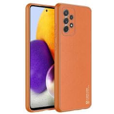 Dux Ducis Yolo kožna maska za Samsung Galaxy A72 4G, naranča