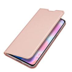 Dux Ducis Skin Pro preklopna kožna maska za Xiaomi Redmi K40 / Poco F3, ružičasta