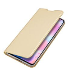 Dux Ducis Skin Pro preklopna kožna maska za Xiaomi Redmi K40 / Poco F3, zlato