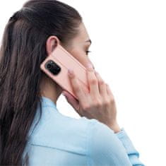 Dux Ducis Skin Pro preklopna kožna maska za Xiaomi Redmi K40 / Poco F3, ružičasta
