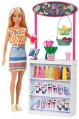 Mattel Barbie štand sa smoothie napitcima i s lutkom