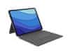 Logitech Combo Touch maskica s tipkovnicom za iPad Pro 12.9", grafitno siva