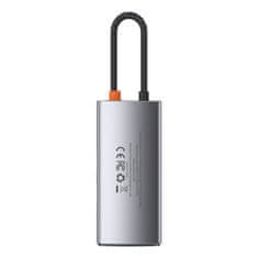 BASEUS 4u1 višenamjenski HUB Metal Gleam USB-C na USB-C napajanje HDMI USB 3.2 USB 2.0