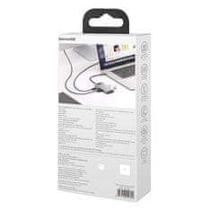 BASEUS 4u1 višenamjenski HUB Metal Gleam USB-C na USB-C napajanje HDMI USB 3.2 USB 2.0