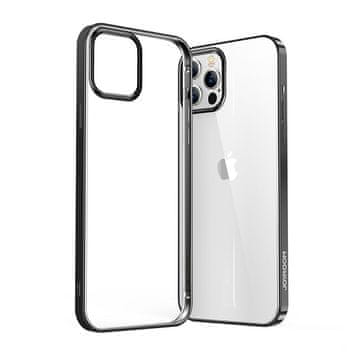 Joyroom NBS ultra tanka prozirna maskica s metalnim okvirom za iPhone Pro Max 12 crna