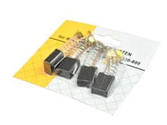 GEKO Set od četiri karbonske četke za elektromotor 8x14x17mm
