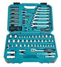Makita E-06616 120-dijelni set ručnih alata i nastavka za vijke