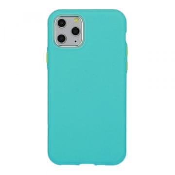 Neon maskica za Samsung Galaxy A21s A217, silikonska, Mint