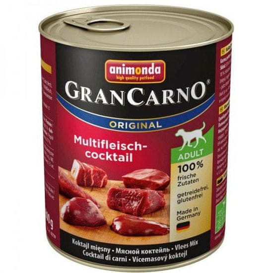 Animonda mokra hrana za odrasle pse Grancarno, miješano meso, 6 x 800 g