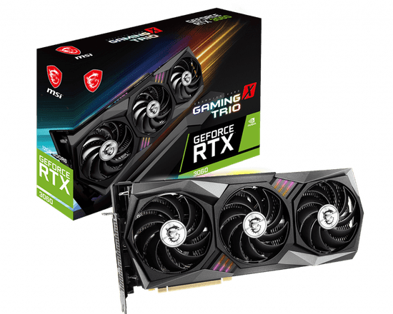 MSI GeForce RTX 3060 GAMING X TRIO 12G grafička kartica, 12 GB GDDR6 (V390-081R)