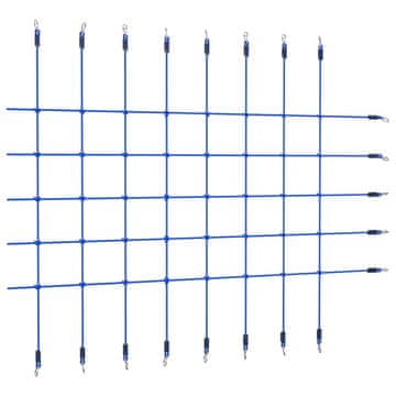 Vidaxl Mreža za penjanje 200 x 150 cm plava