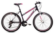 Capriolo MTB Monitor ženski bicikl, FSL, crno-ružičasti