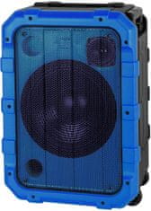 Trevi XF 1300 BEACH karaoke zvučnik, Bluetooth, IPX4, 80 W RMS, ugrađena baterija, DISCO svjetla, plavi