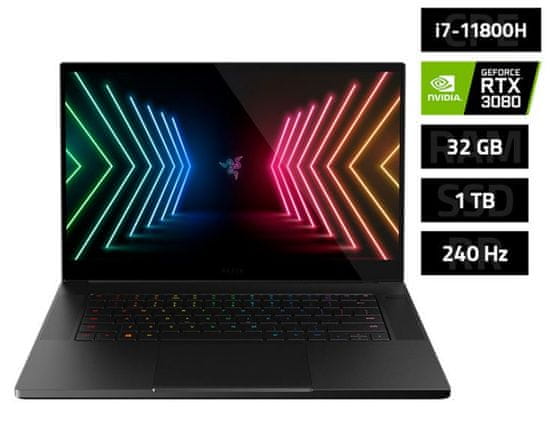 Razer Blade 15 Advanced gaming prijenosno računalo (RZ09-0409CED3-R3E1)