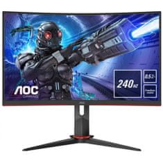 AOC C27G2ZU gaming monitor (C27G2ZU/ BK)